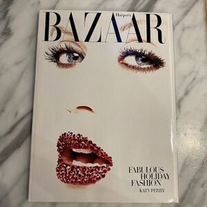 Bazaar Magazine Katy Perry Swarovski Crystals Ltd. Edition December